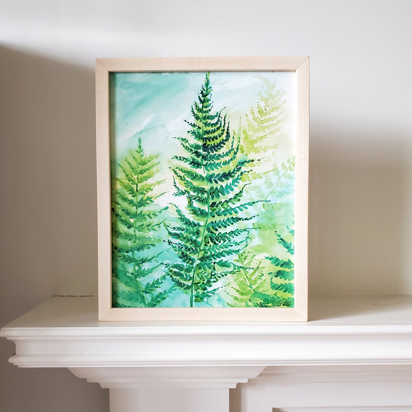 Watercolour Fern