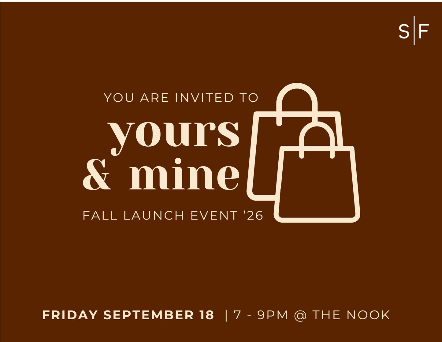 Fall Launch Event