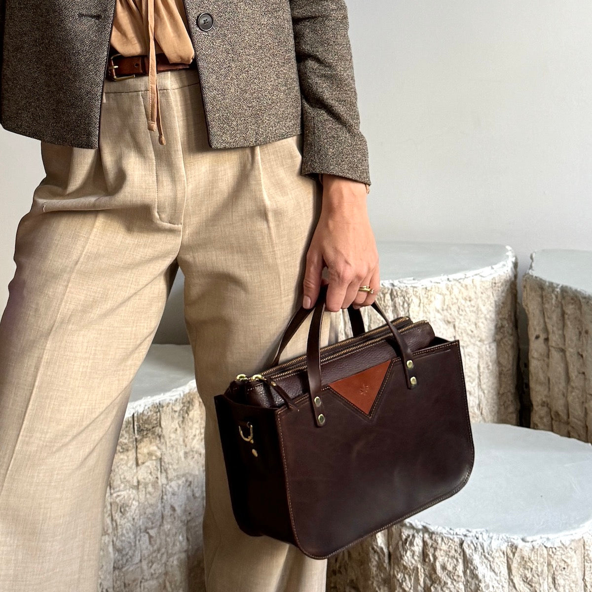 Leather handbag - Hope