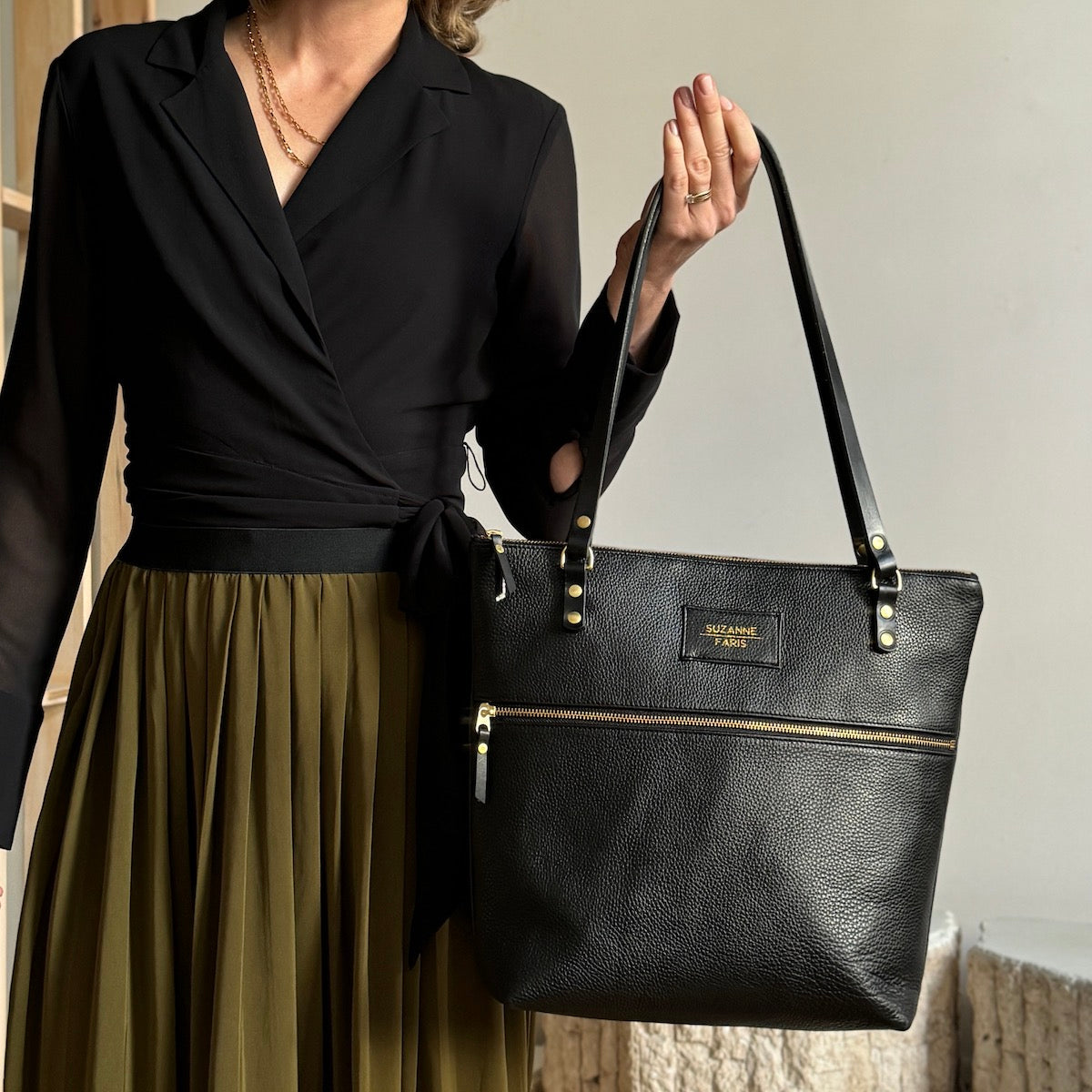 Luxury leather - Black