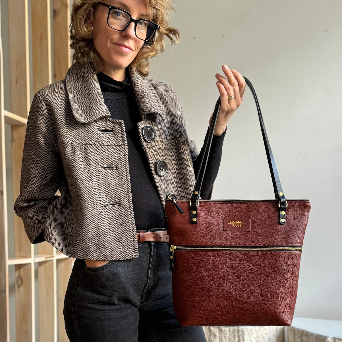 Luxury leather - Cognac