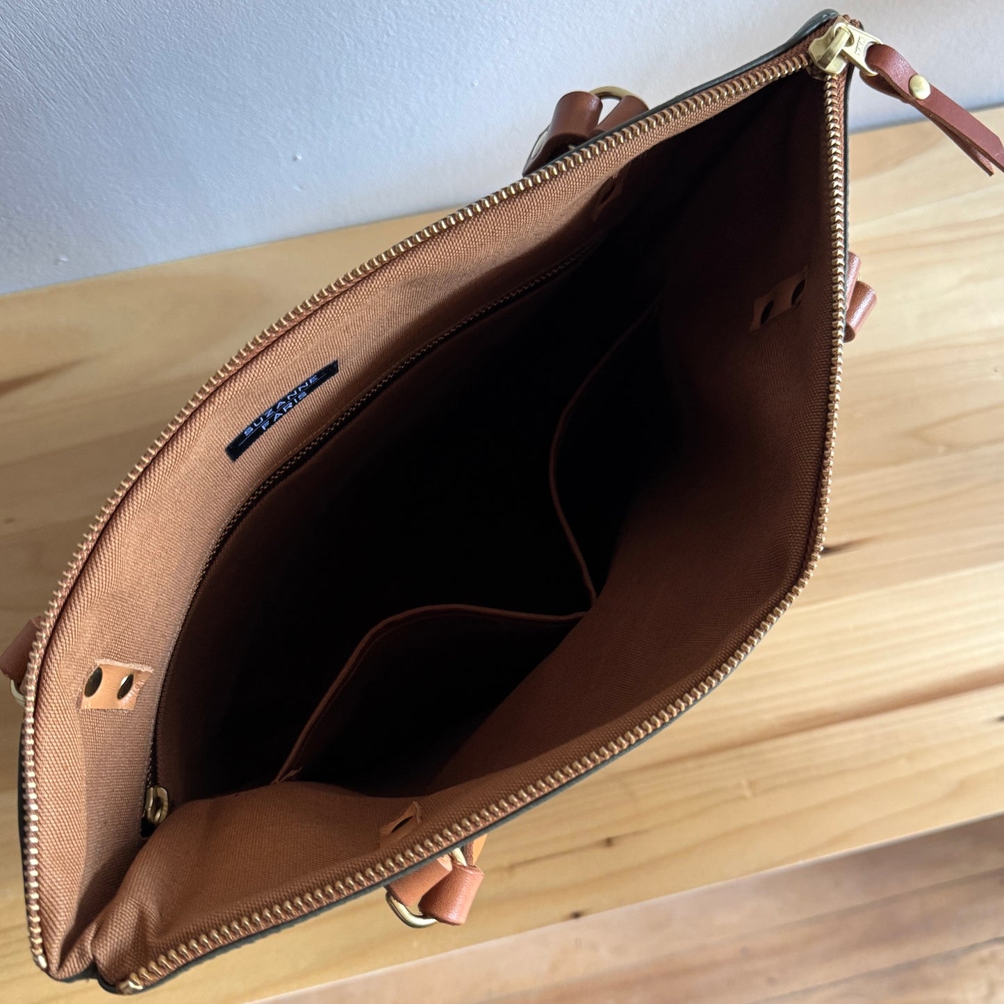 Luxury leather - Dark Olive