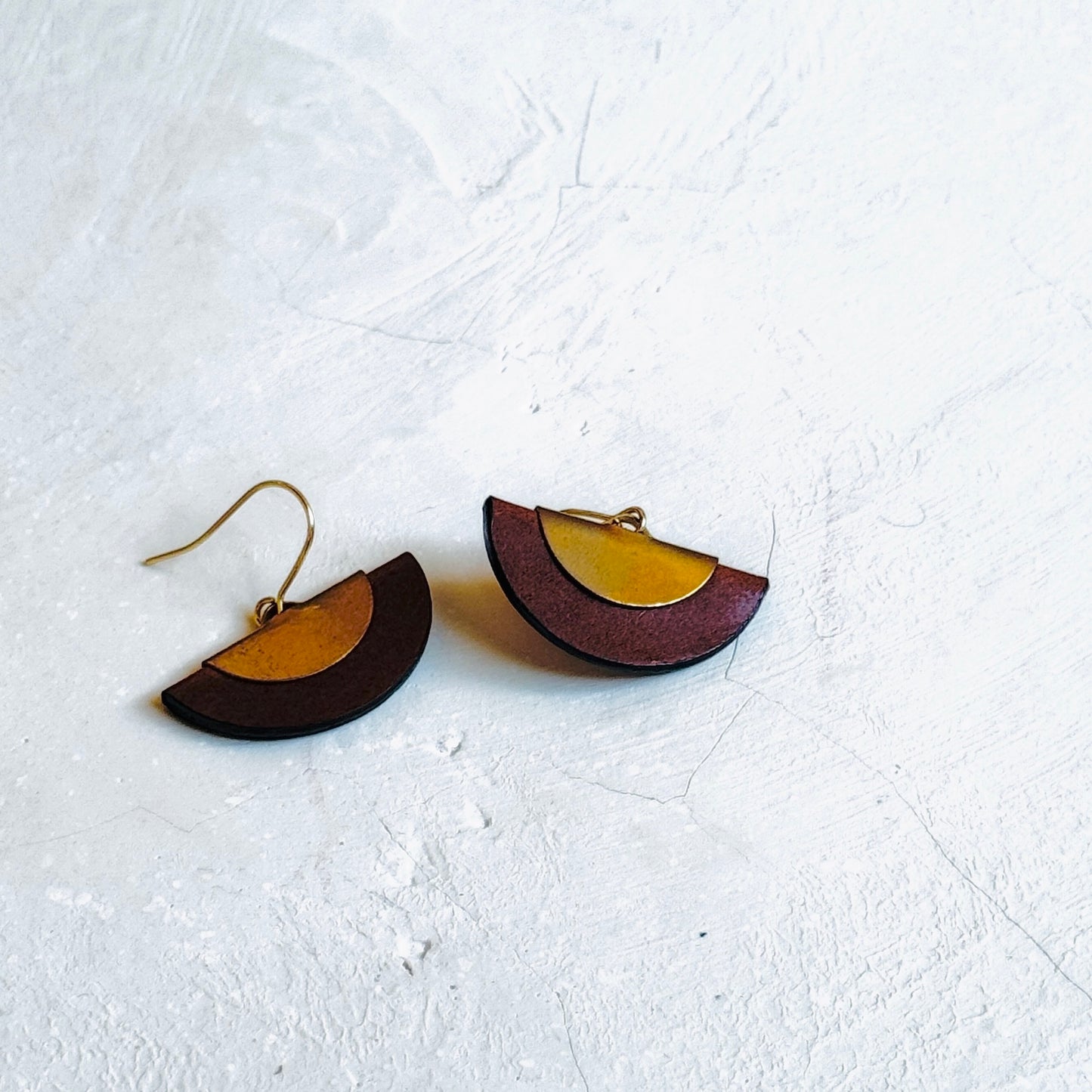 Half Circle Earrings
