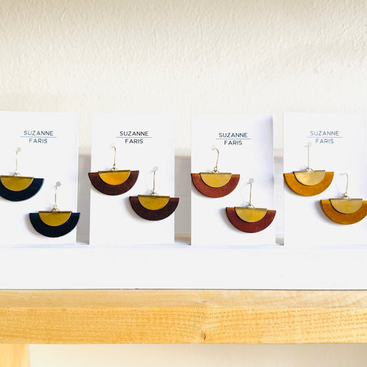 Half Circle Earrings