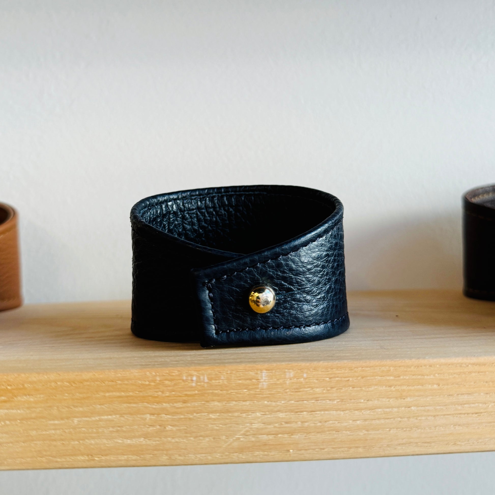 Leather cuff bracelet