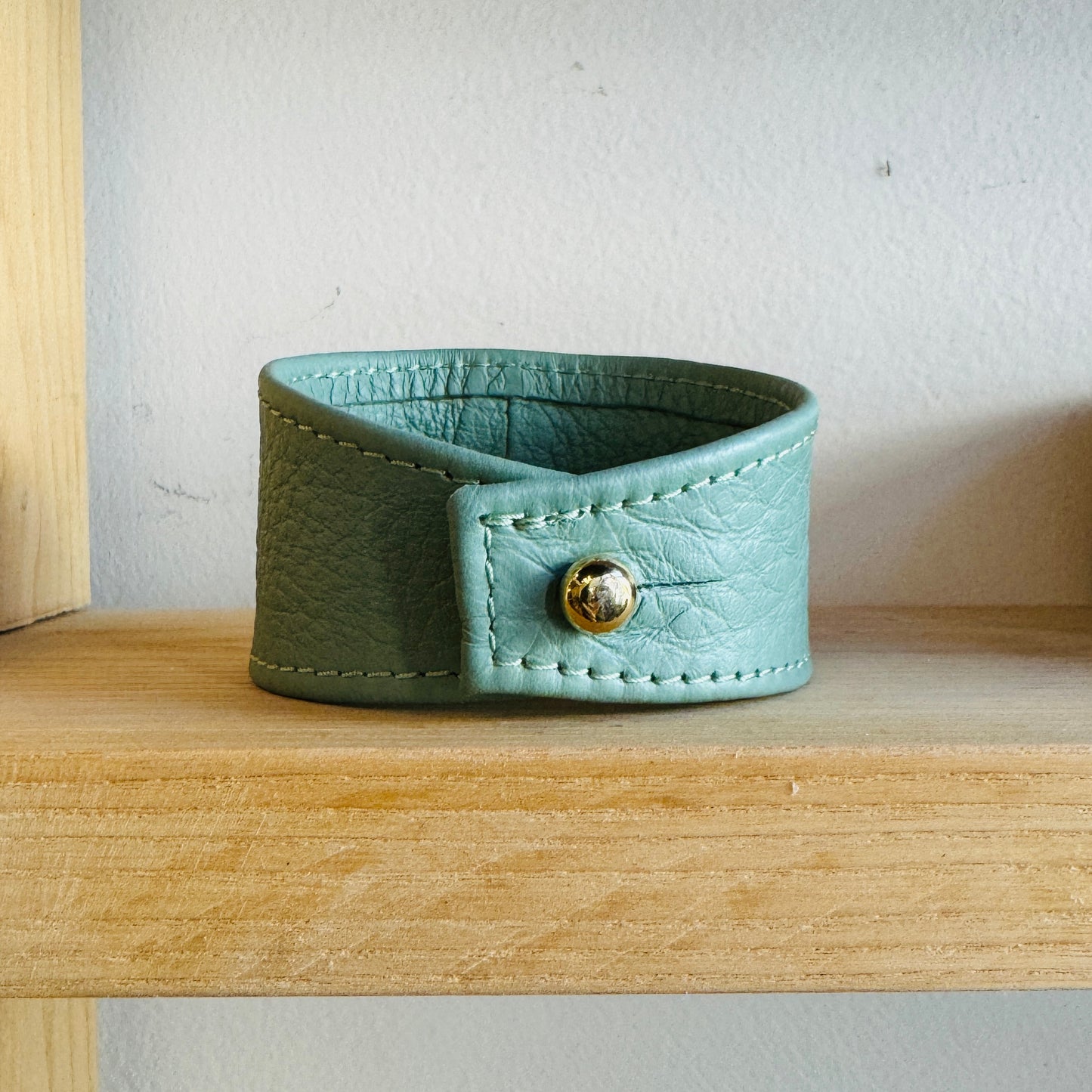 Leather cuff bracelet