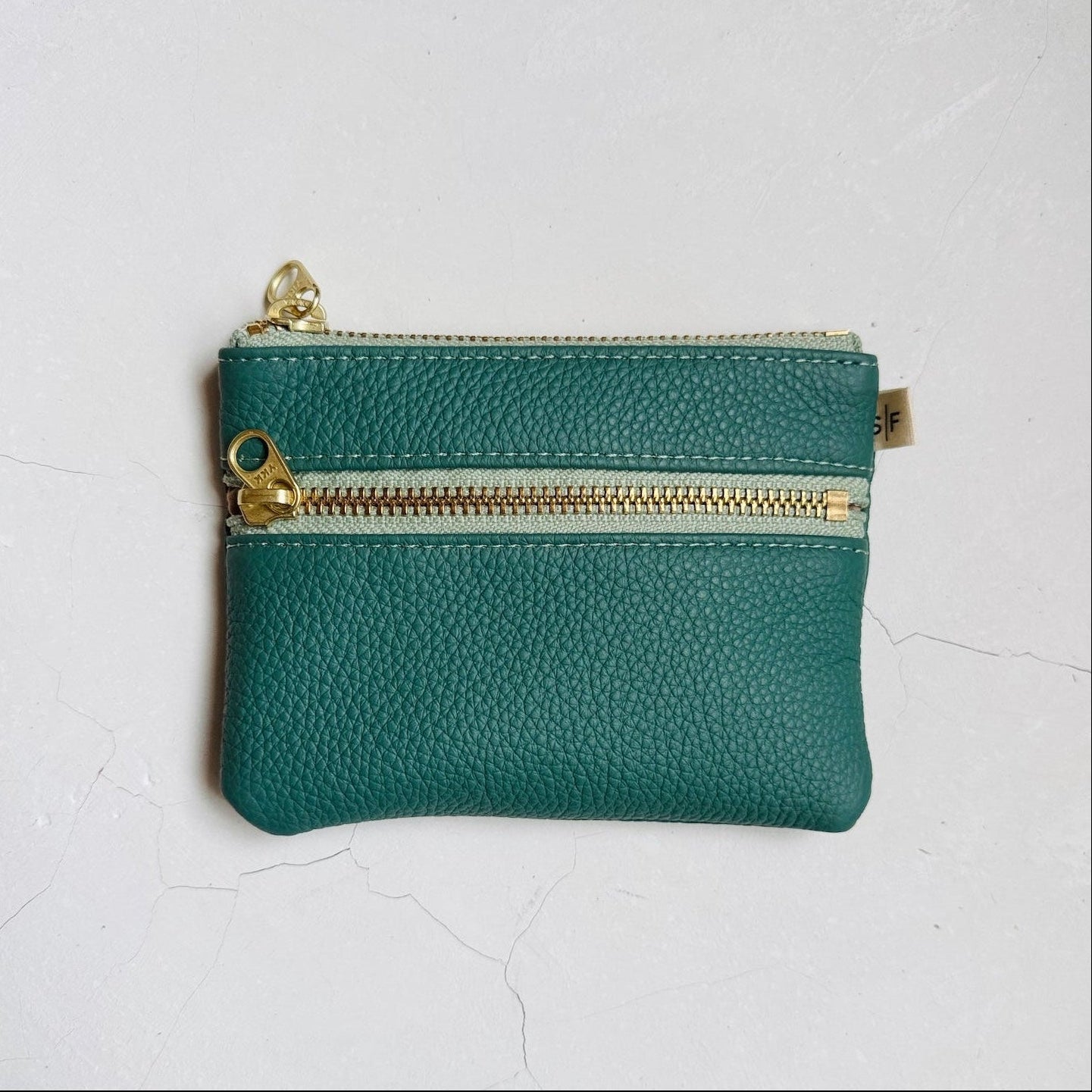 Two zip - coloured