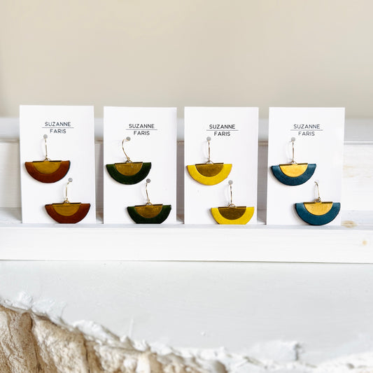 Half Circle Earrings
