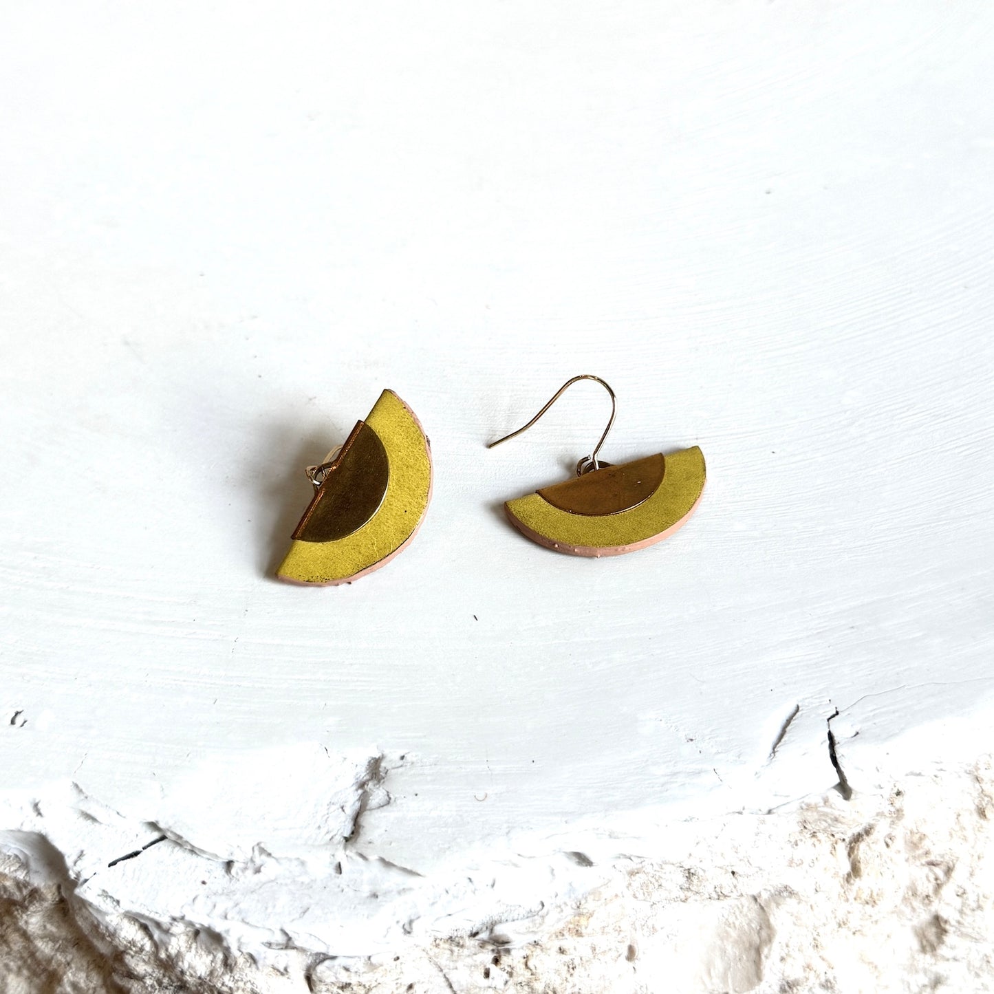 Half Circle Earrings