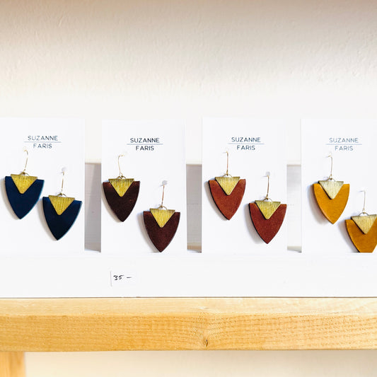 Spade Earrings