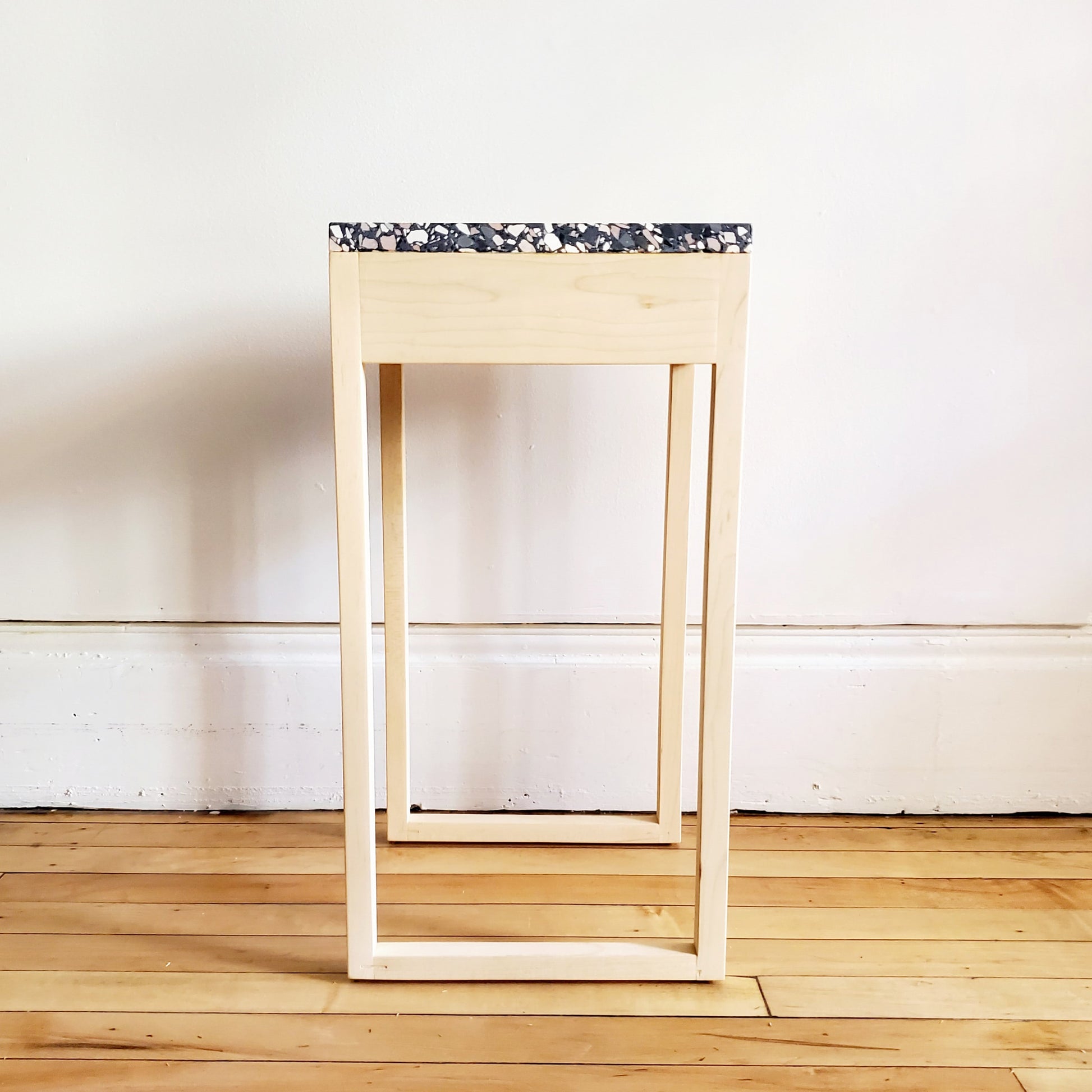 Terrazzo Table - Small Black