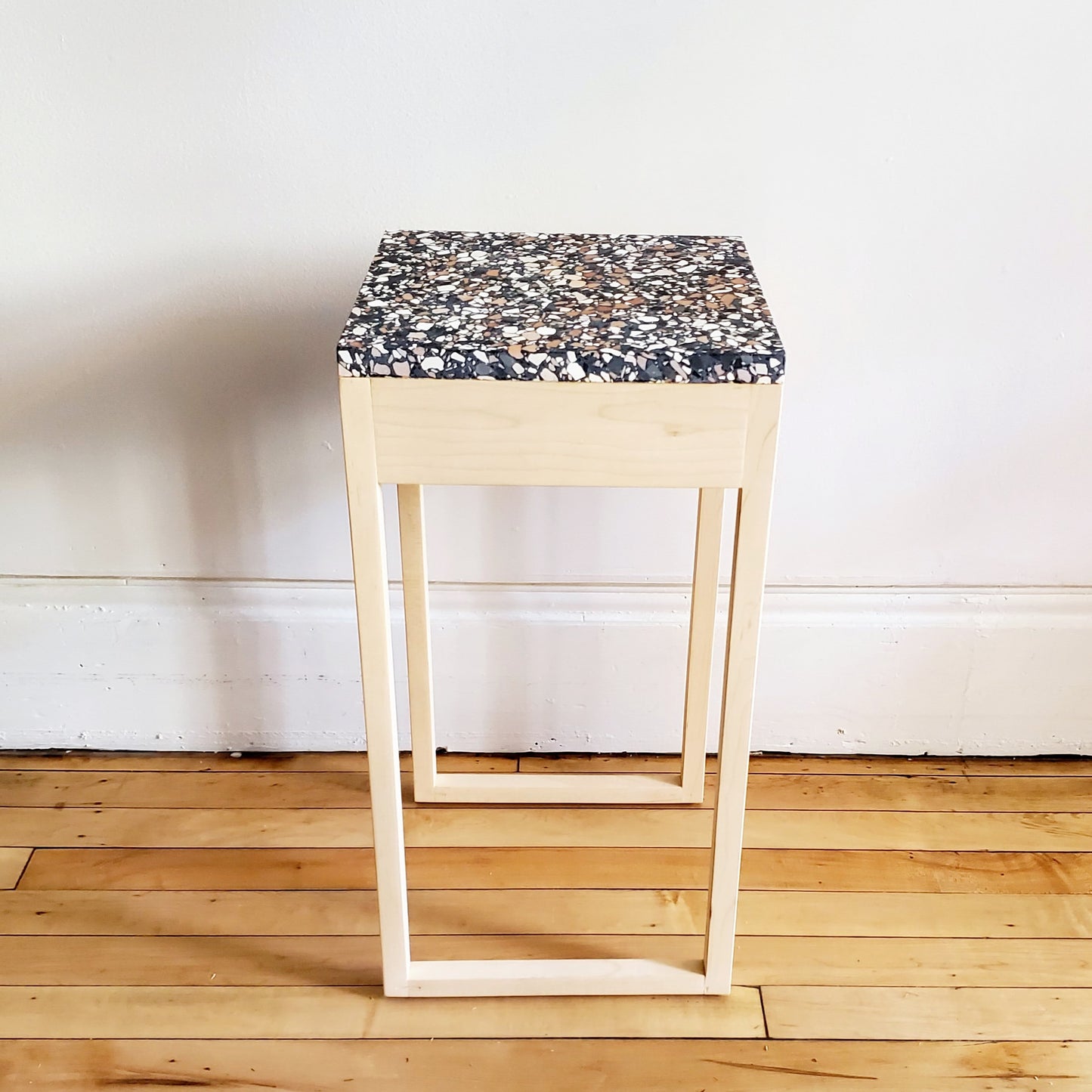 Terrazzo Table - Small Black