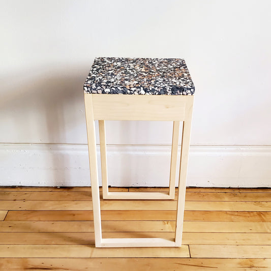 Terrazzo Table - Small Black