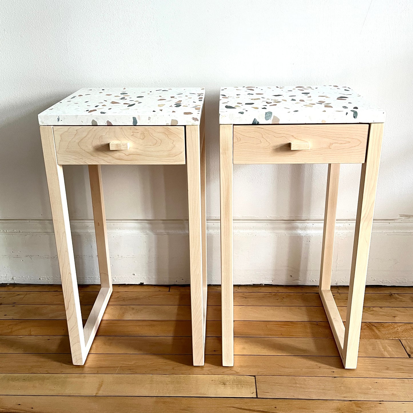 Terrazzo Table - Small Black
